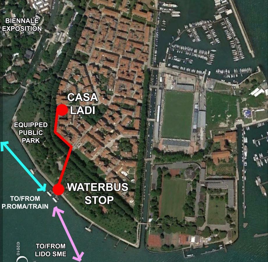 Casa Ladi Lägenhet Venedig Exteriör bild